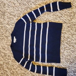 Buy2Get1Free Sweaters Cashmere Vineyard Vines navy striped sweater small